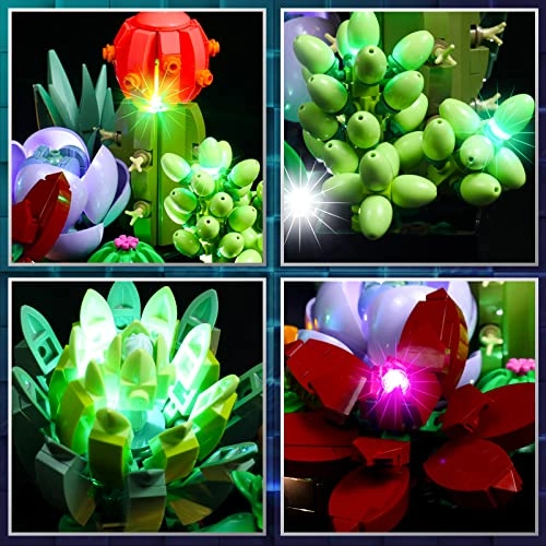 LED Light for Lego Succulents 10309 - Floral