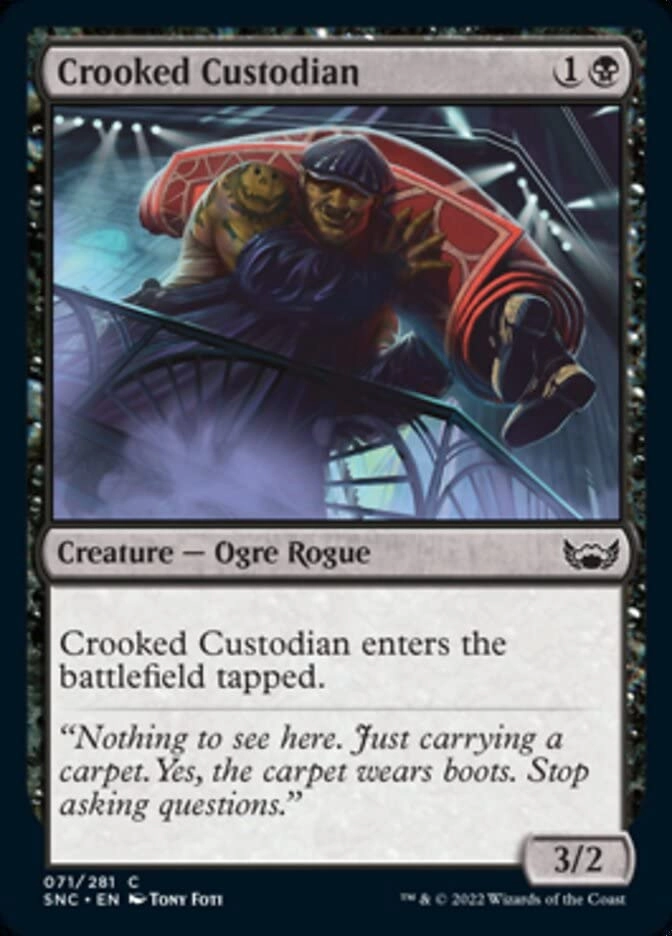 Wizards of the Coast Crooked Custodian - 071 Streets of New Capenna
