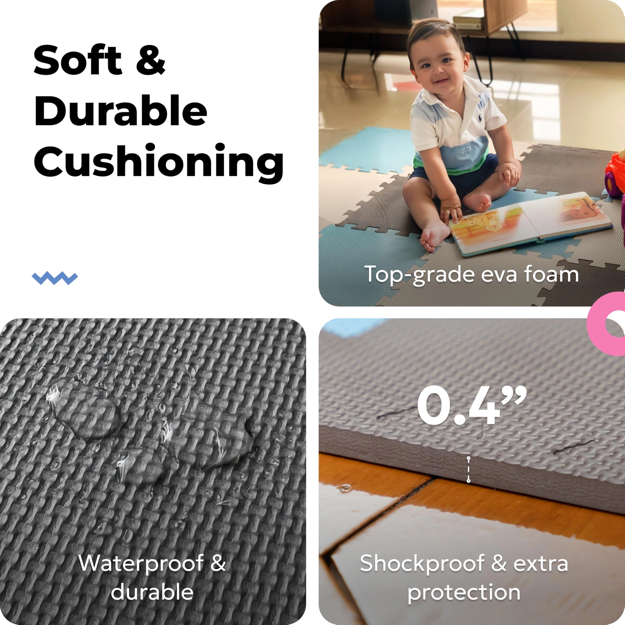 Baby Play Mat - Neutral 6-12 months