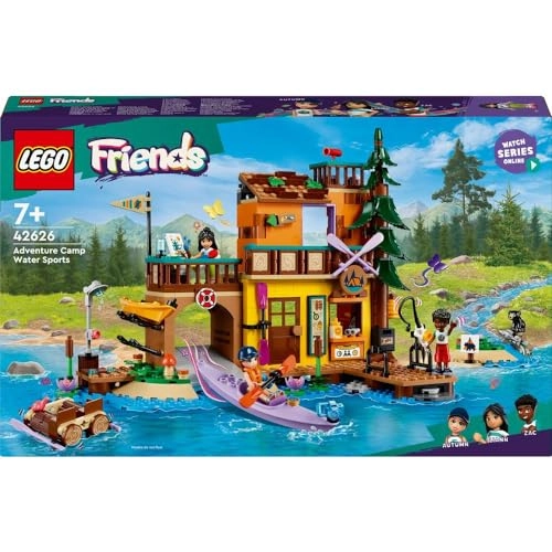 Friends Adventure Camp Water Sports (42626) - Multicolor 3 Mini-Doll Characters