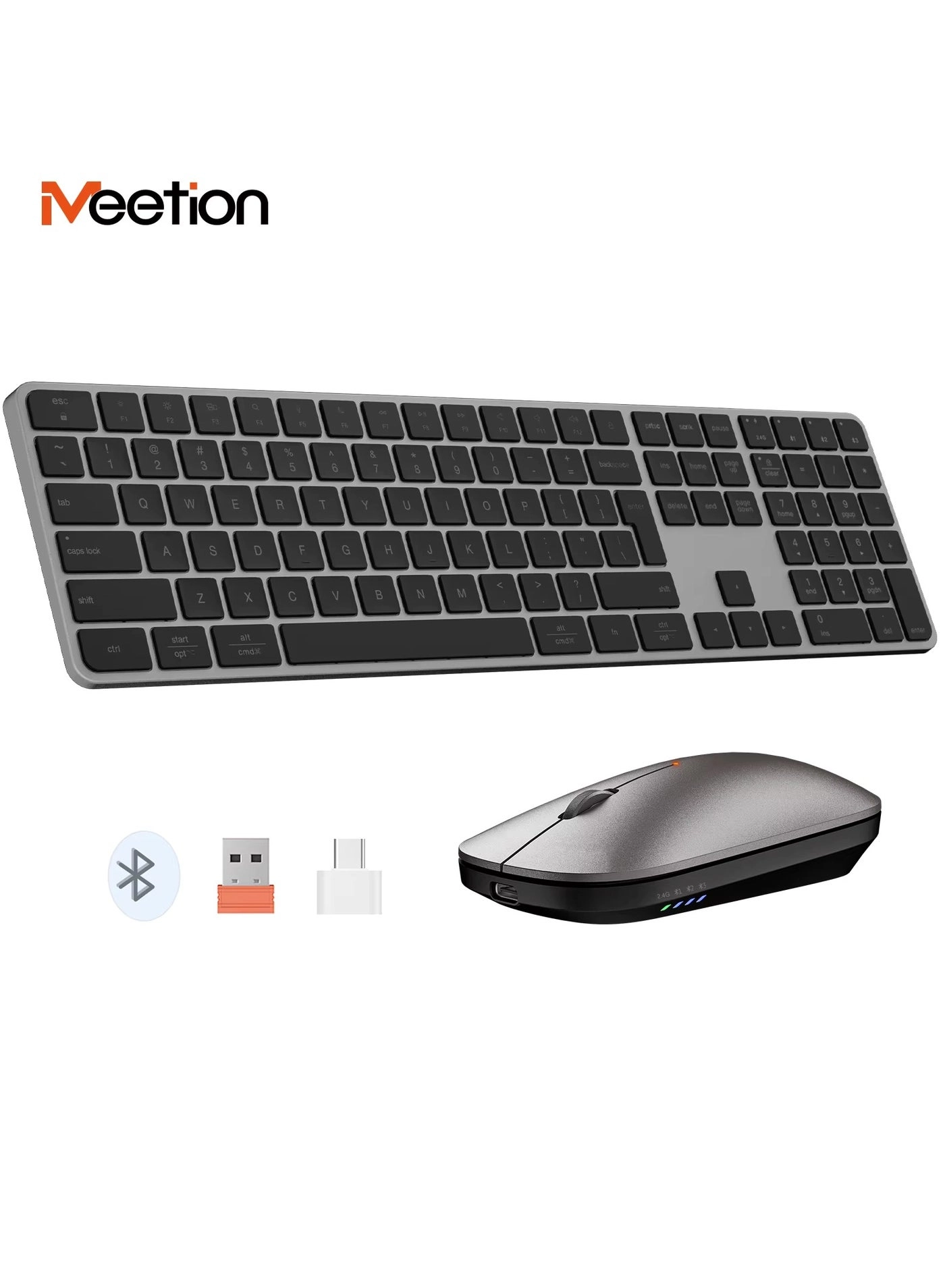 Meetion MT-C230 - English/Arabic Bluetooth/Wireless