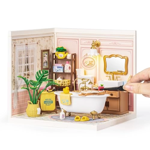 Super Creator-DIY Plastic Miniature House - 103 pcs