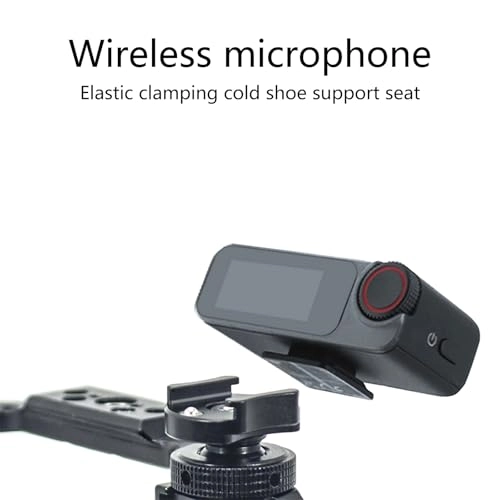 Quick Release Cold Shoe Holder - 360 Degree Rotating Aluminium Alloy