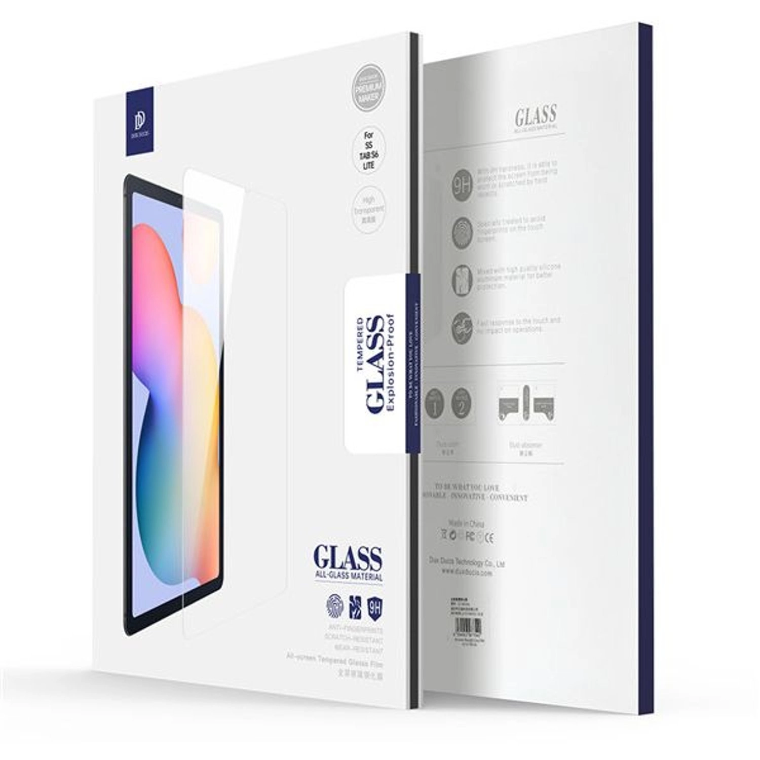 Clear Tempered Glass for Tab S6 Lite