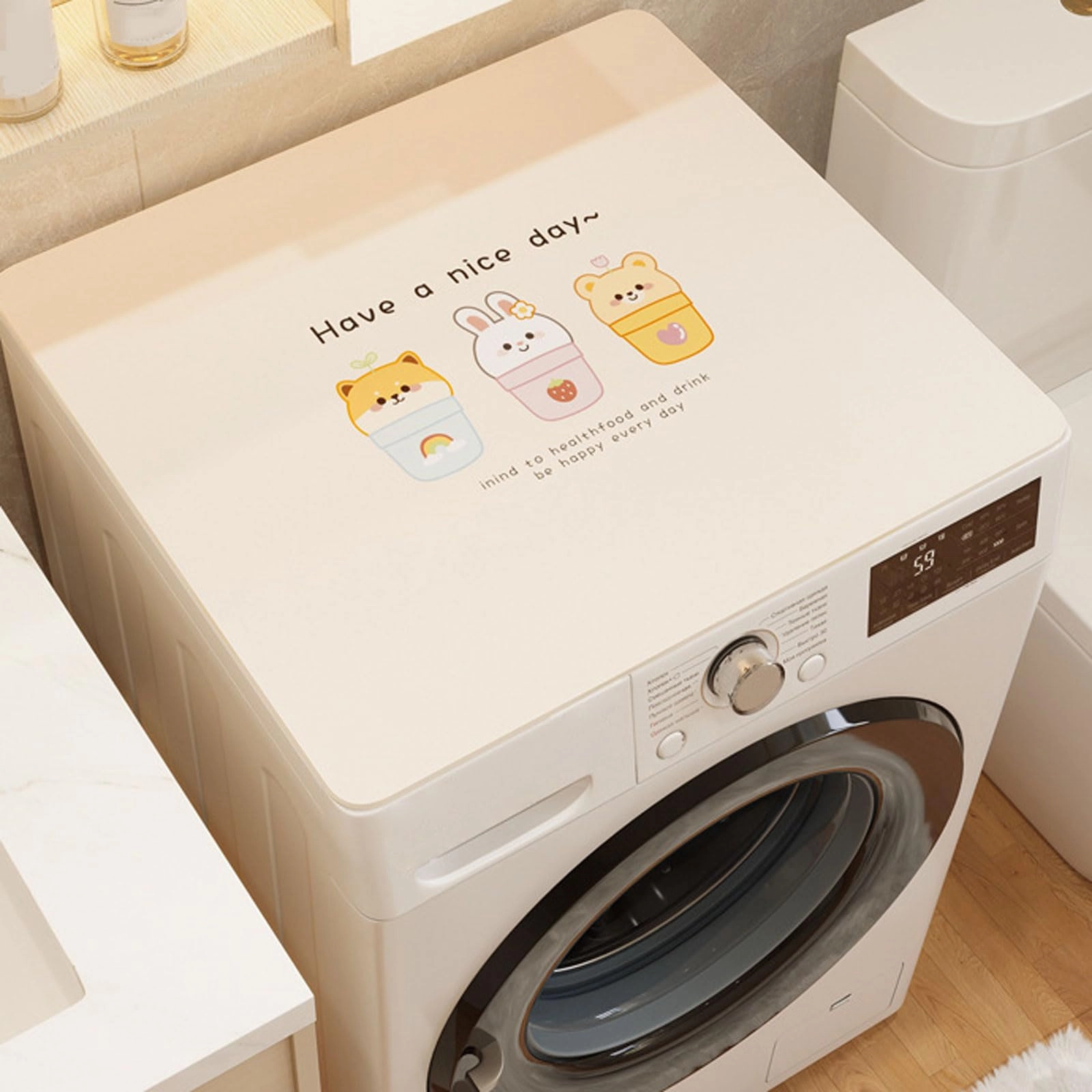 Washing Machine Dust Cover Mat
