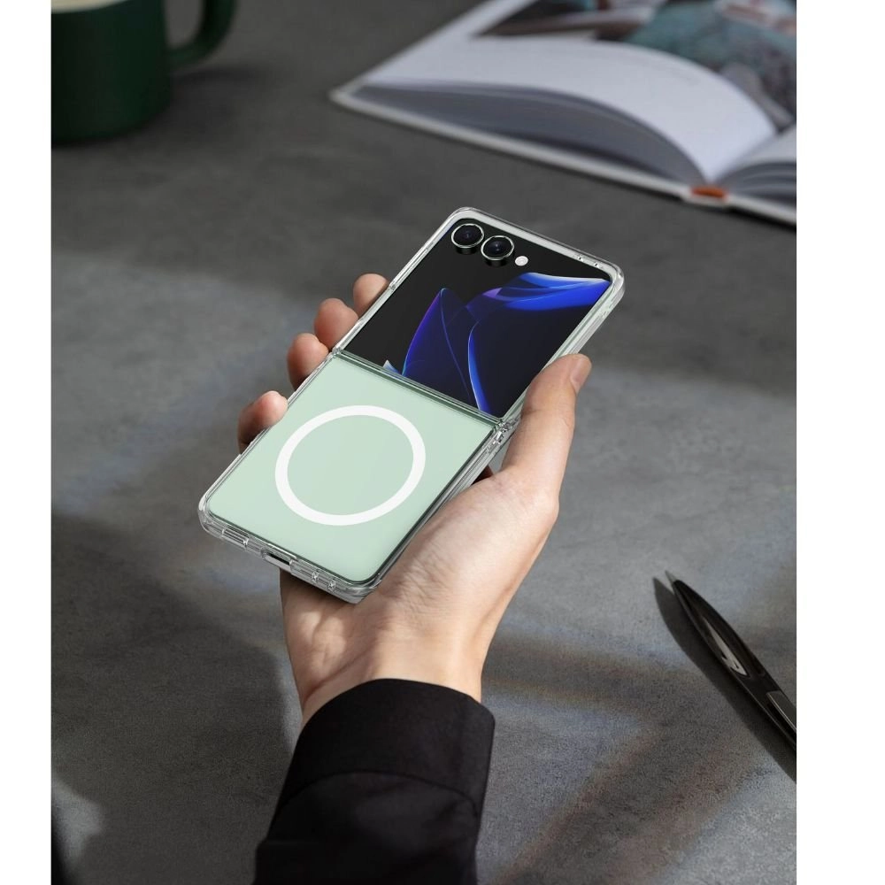 Zepho Clear Case with MagSafe for Samsung Galaxy Z Flip7