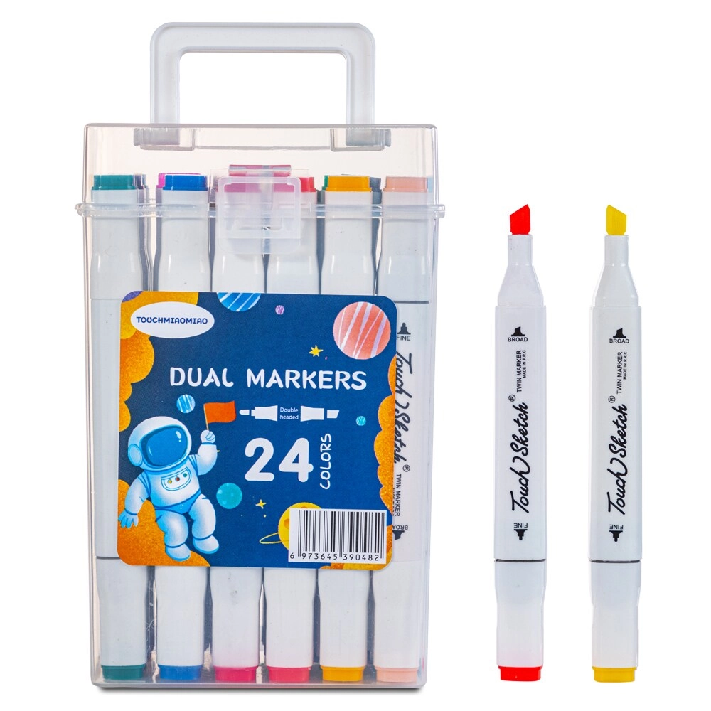SAM BOX FZE Dual Markers Set - 24 Dual-tip