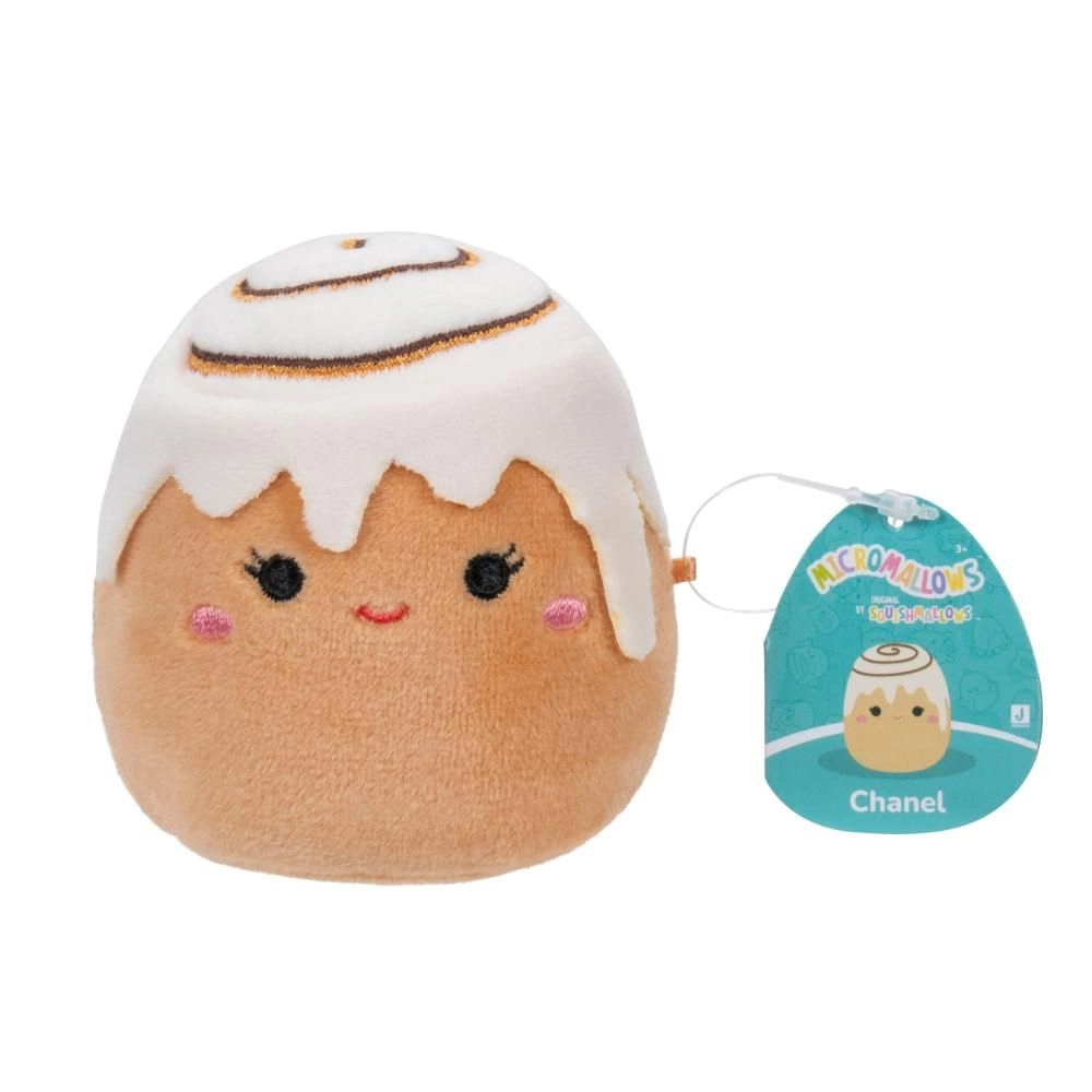 Micromallows Brina Bigfoot + Micromallows Chanel Cinnamon Roll + Micromallows Lucia Lemur + Micromallows Tenise Parrot