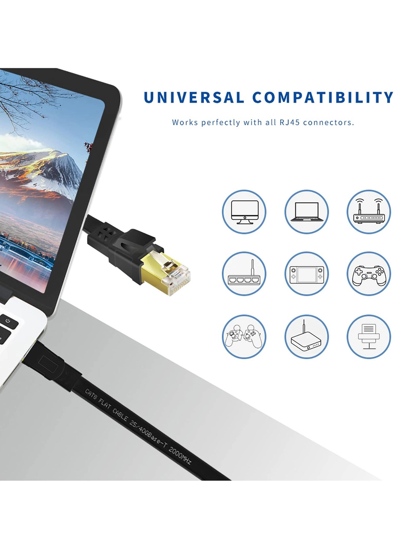 Cat 8 Ethernet Cable - 3 m