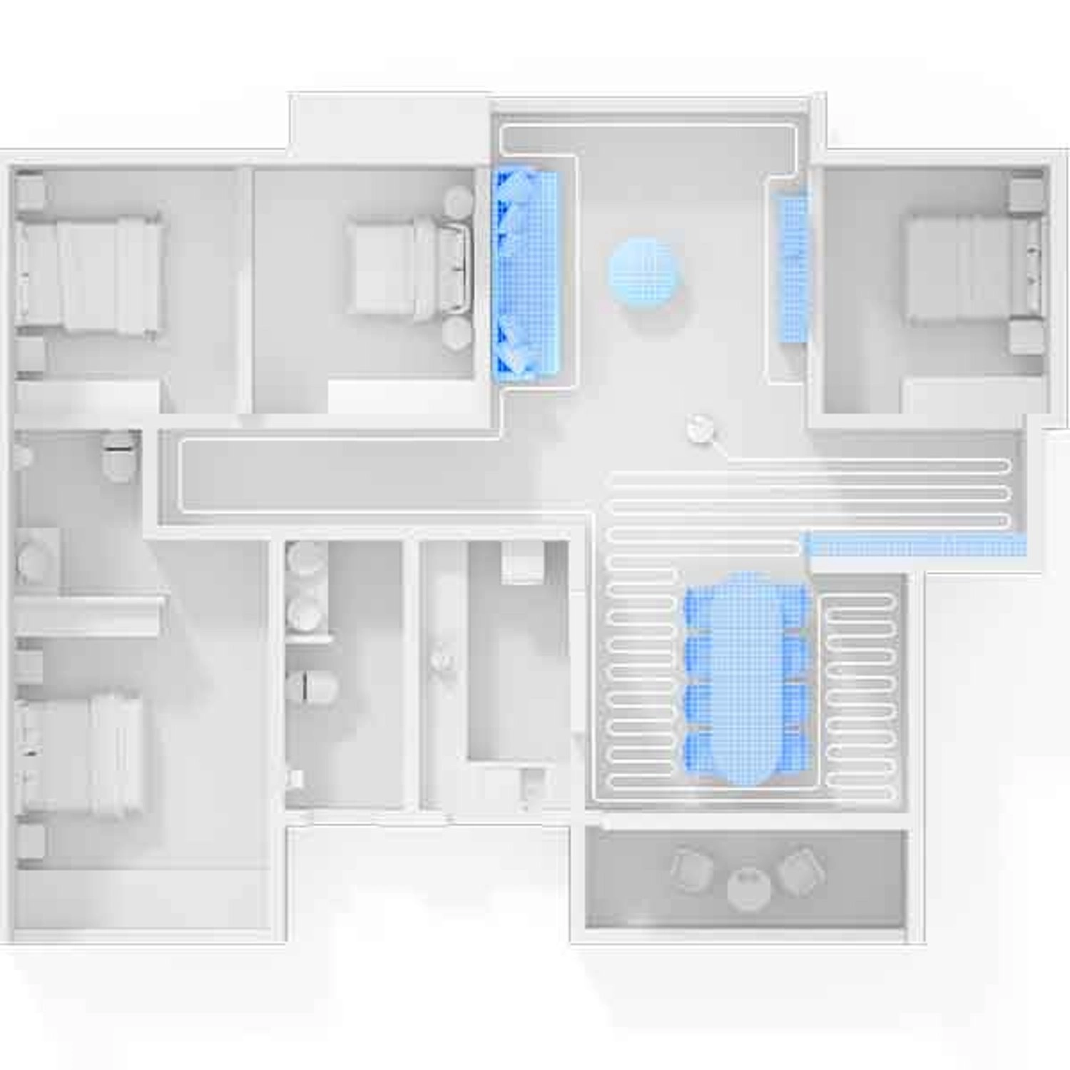 Robot Vacuum Cleaner Plus - With Mop