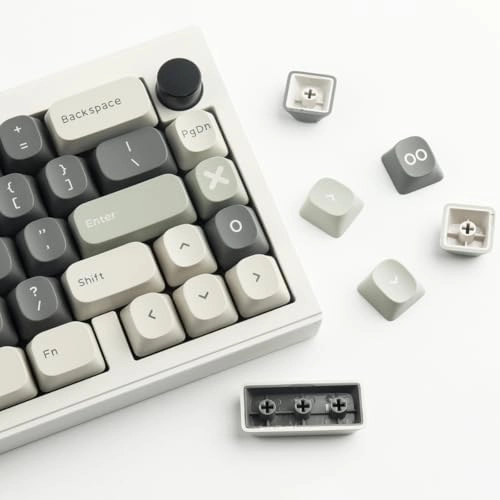 PBT Double Shot Keycaps - US Bluetooth USB-C