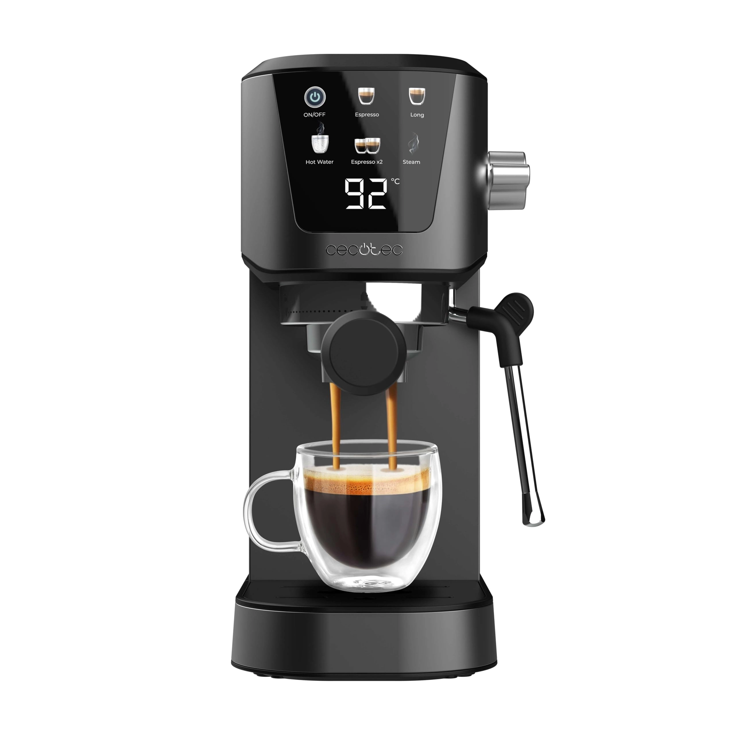 Power Espresso 20 Touch - 20 Bar Thermoblock Milk Frother