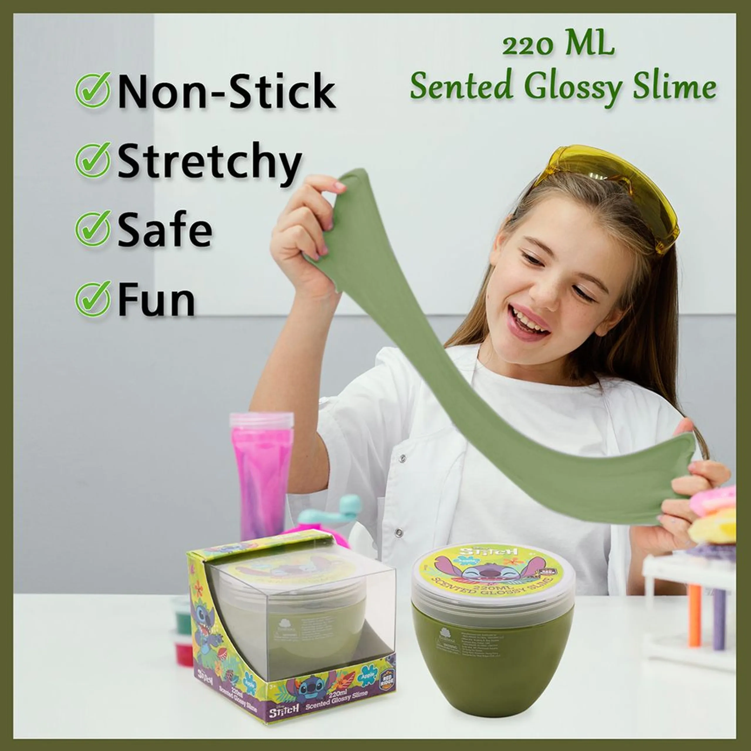 Disney Stitch - 220ml Apple Scented Glossy