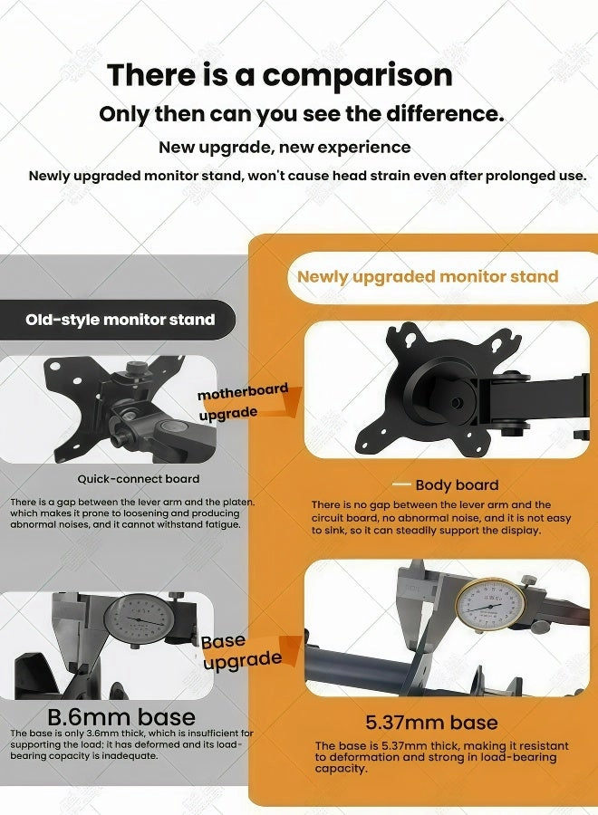 monitor arm - 17 inch to 32 inch VESA75*75mm 100*100mm