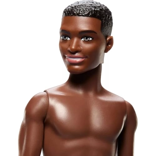 Ken Doll - Brown Hair Brown Eyes Blue Swimsuit Ages 3+