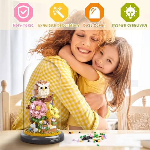Owl Flower Building Blocks - Owl 1123pcs