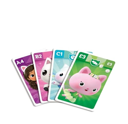 Gabby and the Magic House - 4 Games in 1 Card Game