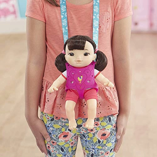 Baby Alive Doll Toddler - carrier Brunette Ages 3+
