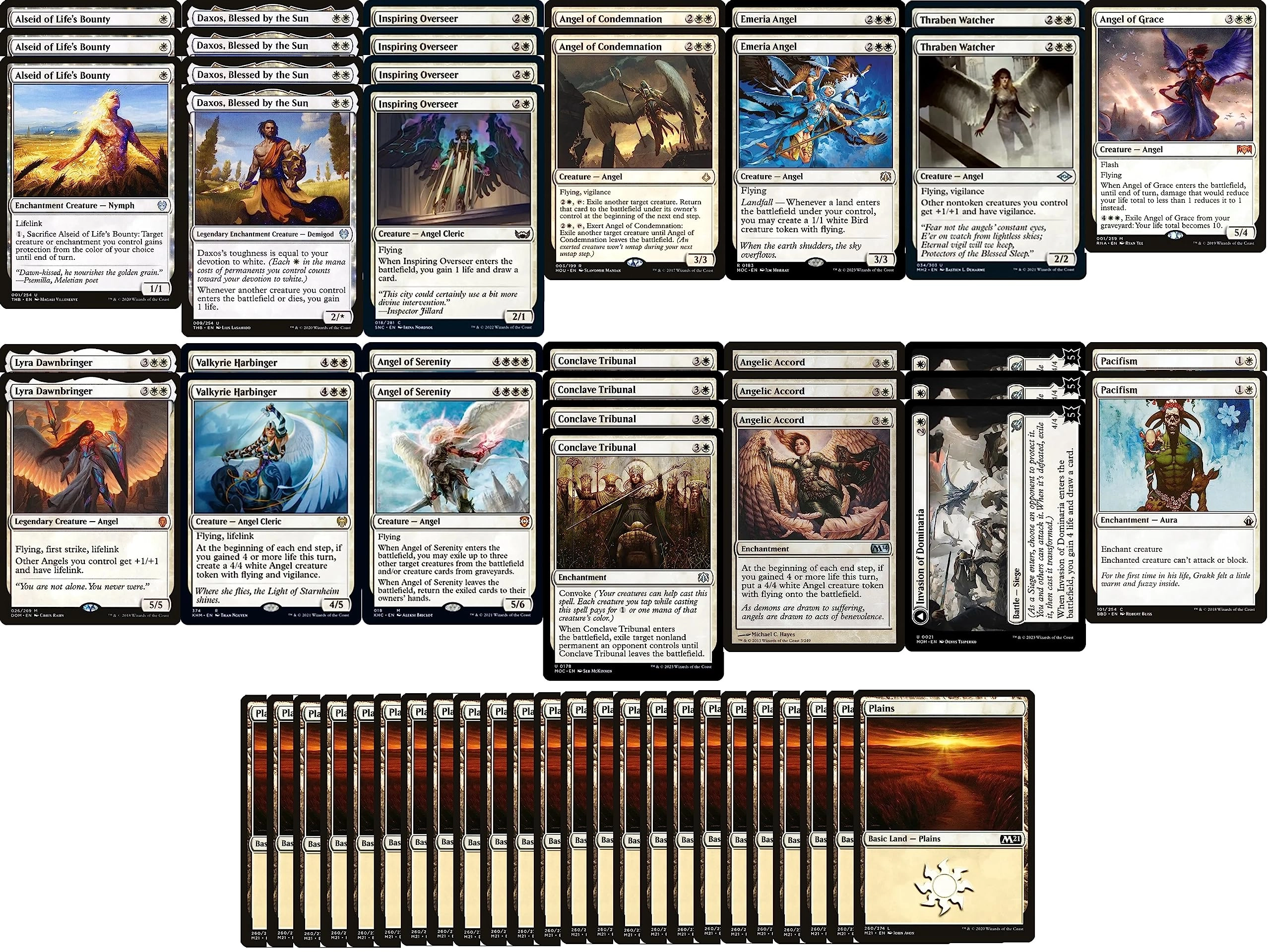 MTG Decks & More Elite Angel - 60pcs