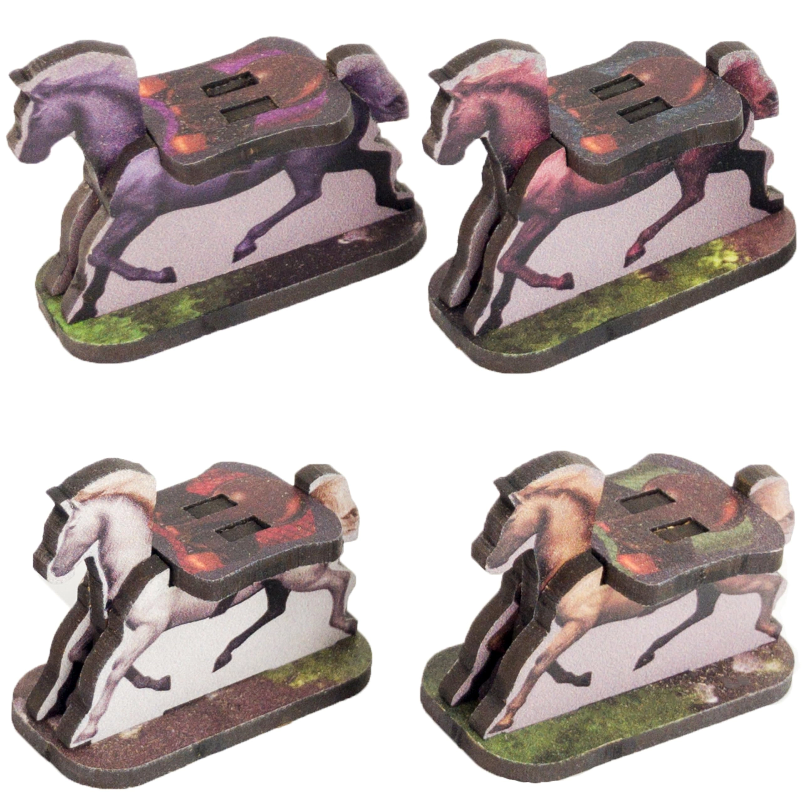 C4Labs Horse Character Mount - 4 pcs Set