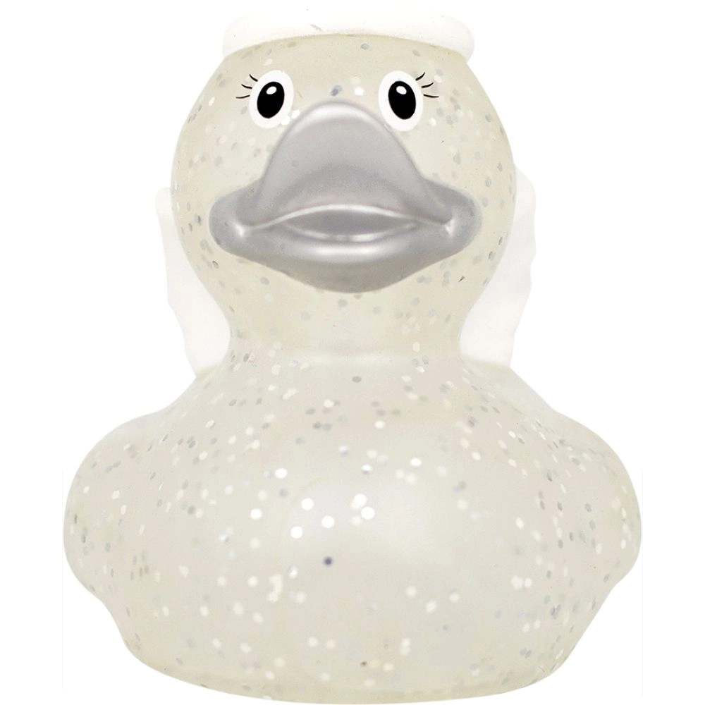 LILALU Angel Rubber Duck - 8.5 x 8.5 x 7.5 cm Rubber