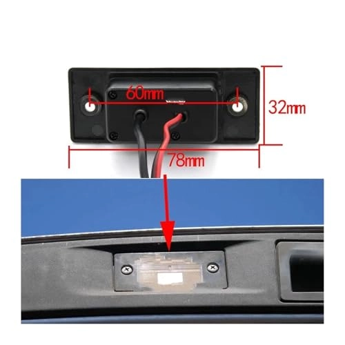 Rear View Camera - Night vision 1280*720