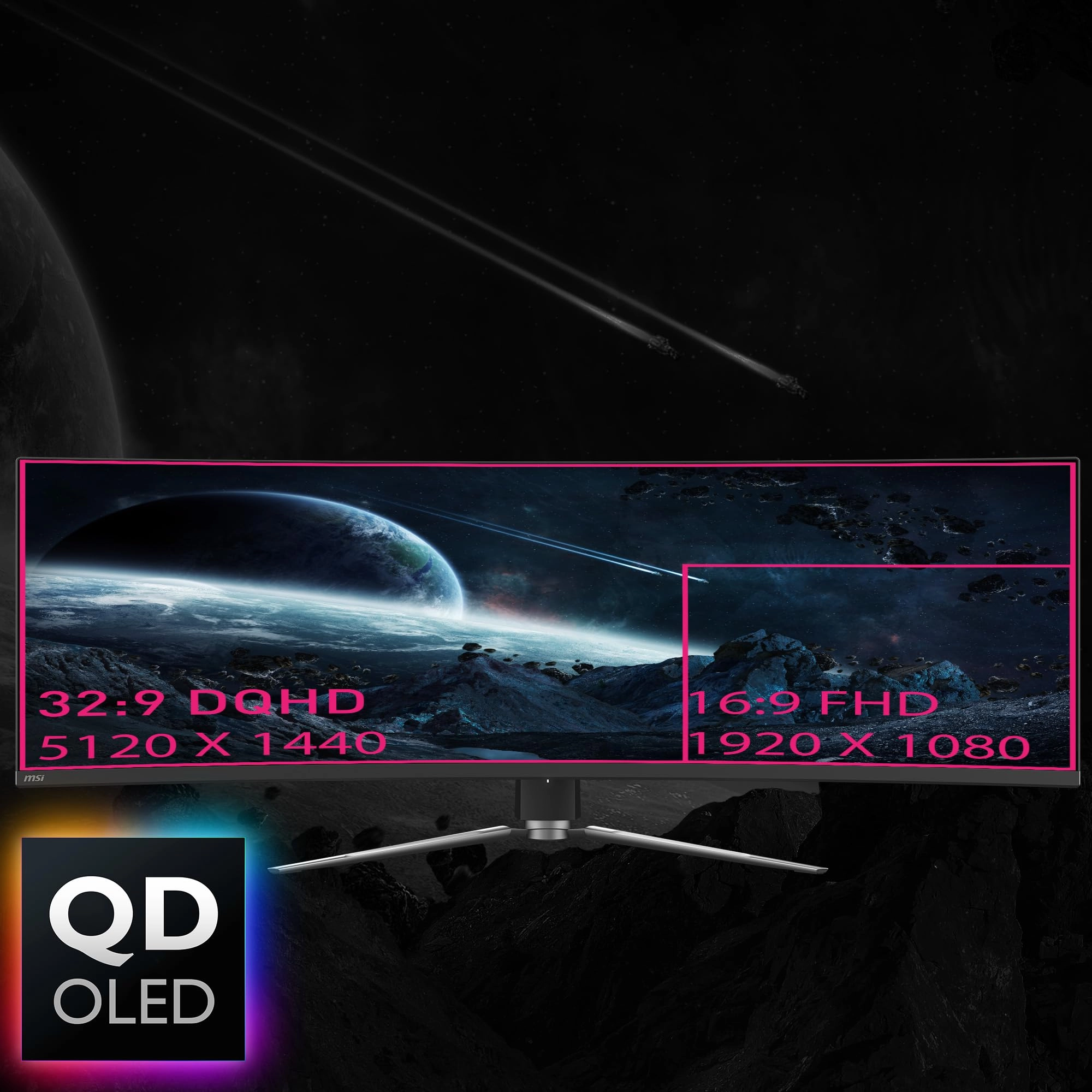 MPG 491CQP QD-OLED - 49 Inches 5120 x 1440