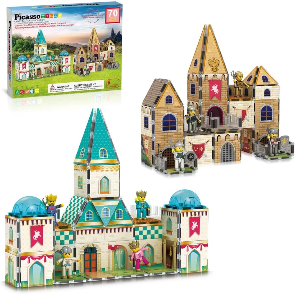 PicassoTiles Medieval & Castle (527-PTQ01)