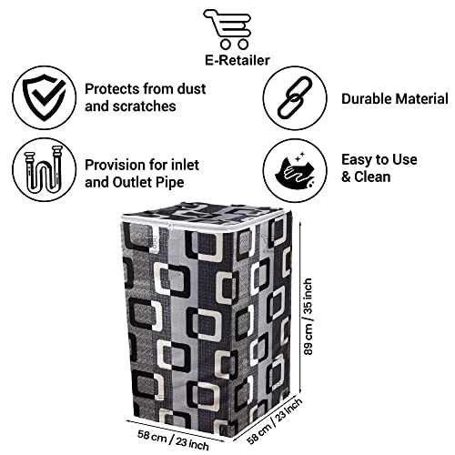 Polyester Top Load Washing Machine Cover - Suitable for 5kg to 7.5kg