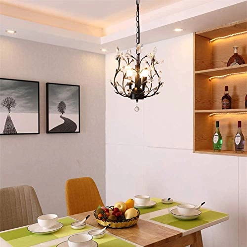 American Rustic Living Room Chandelier - 50cm