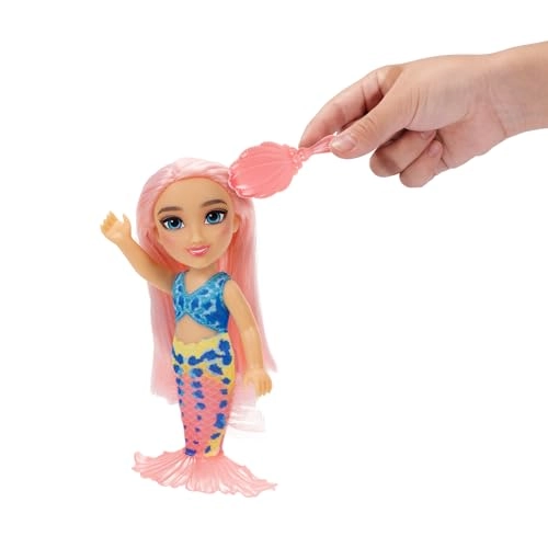 The Little Mermaid Petite Doll - 6" Caspia with Hair Comb