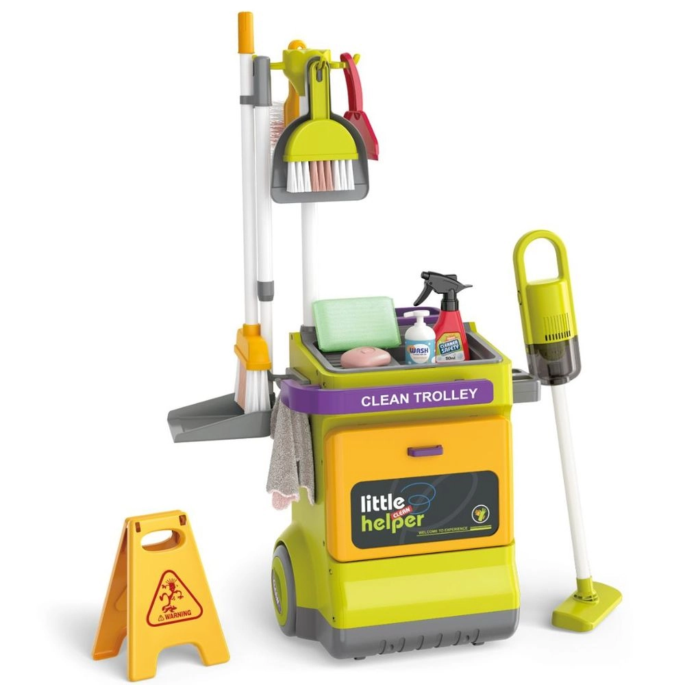 Mini Panda Cleaning Cart Kit - Suitable for 3 years and above 26 Pcs