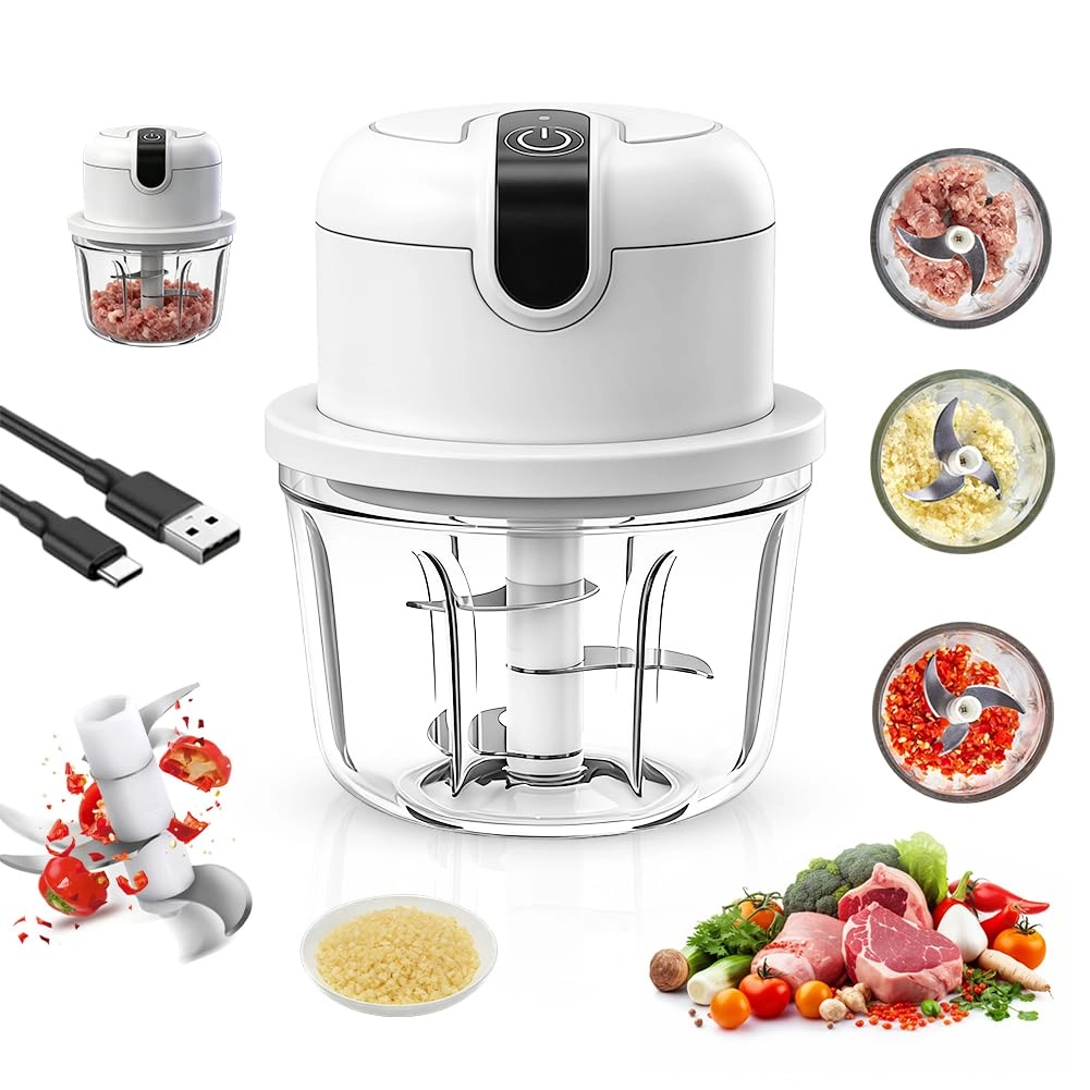 Yuragim electric multi-chopper - 350 ml USB rechargeable