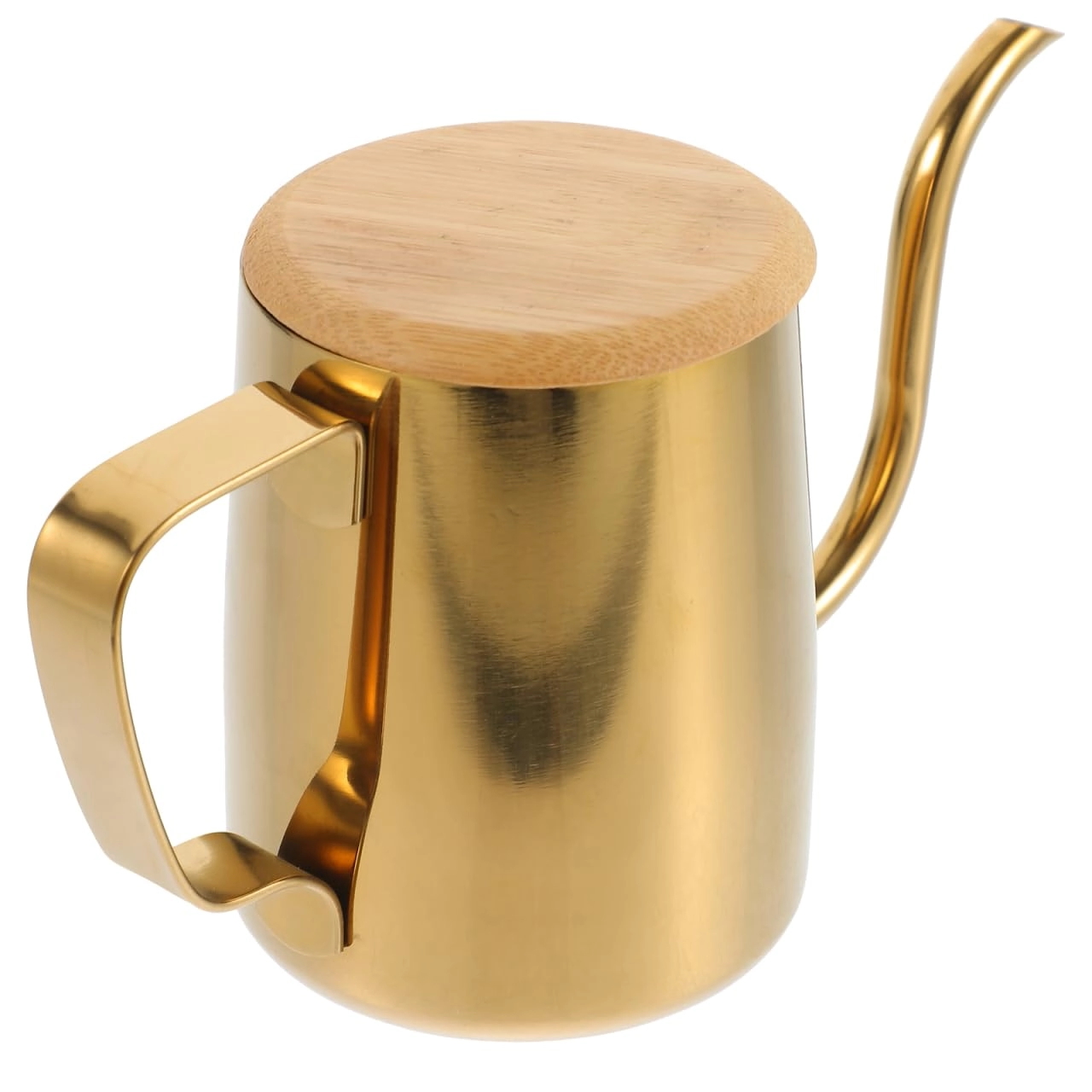 SOLUSTRE Manual Kettle - Gooseneck Stainless Steel Golden