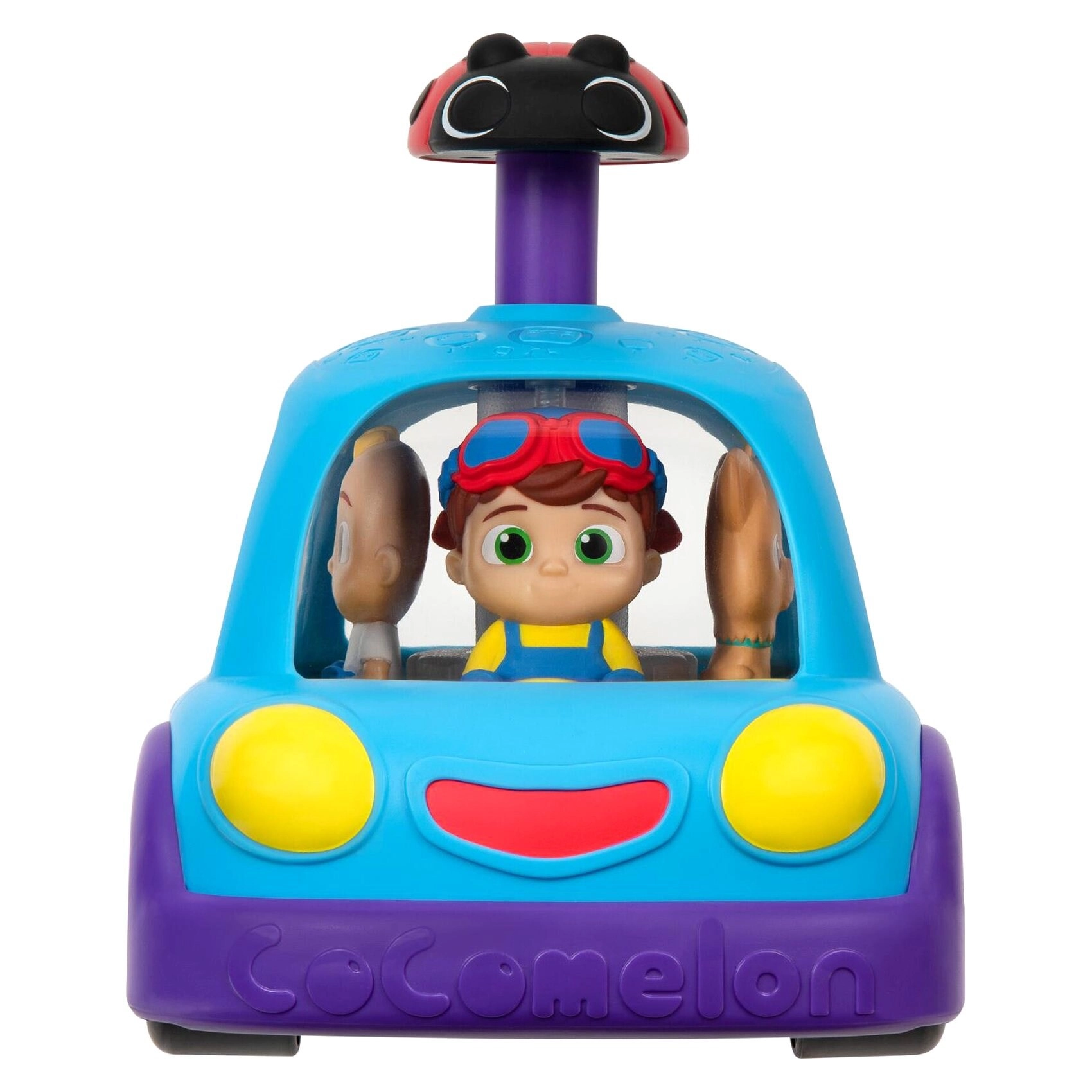 Cocomelon Switch Push and Sing Family Car Toy - 1-4 Years