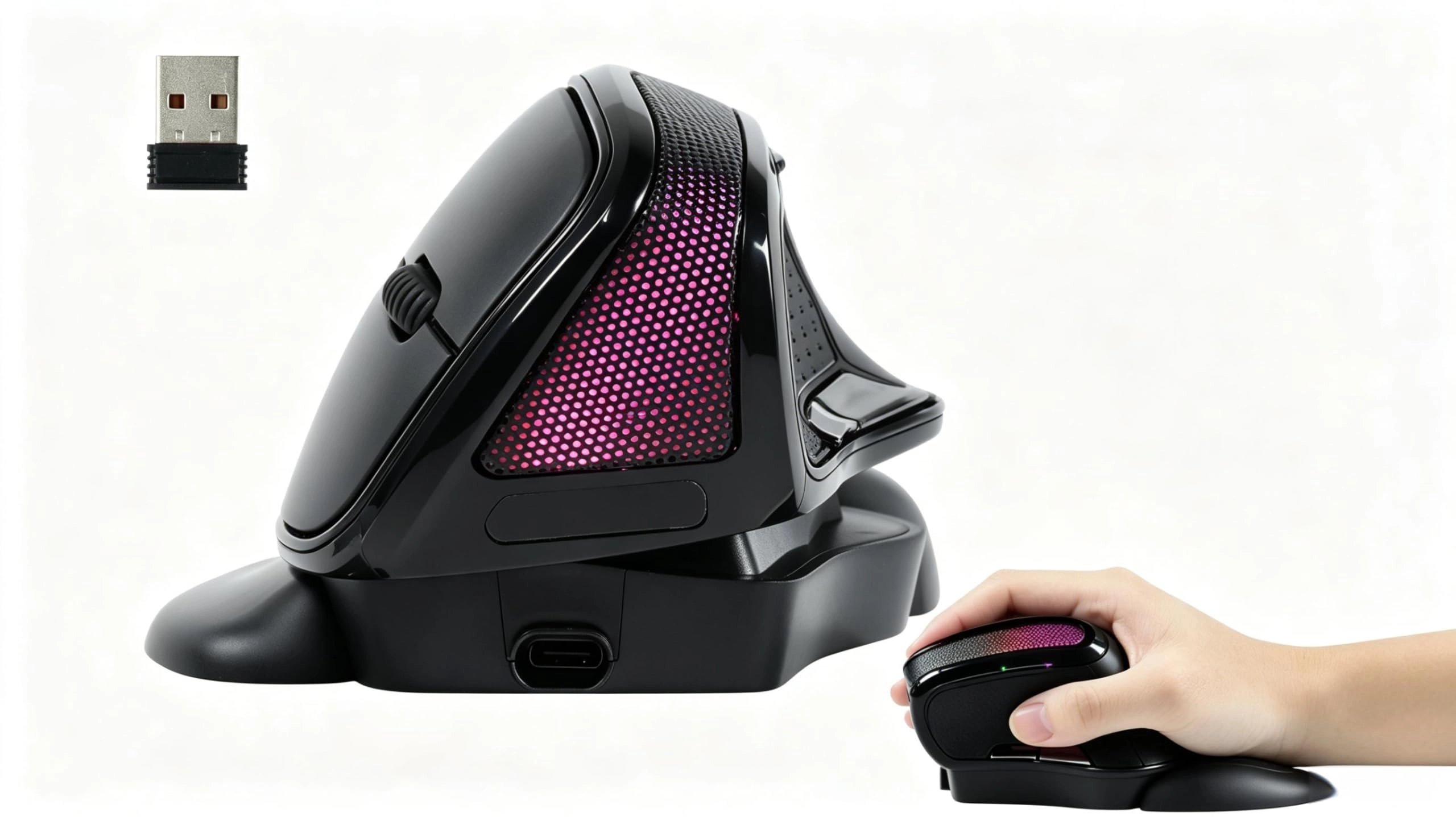 Ergonomic Vertical Mouse - Wireless
