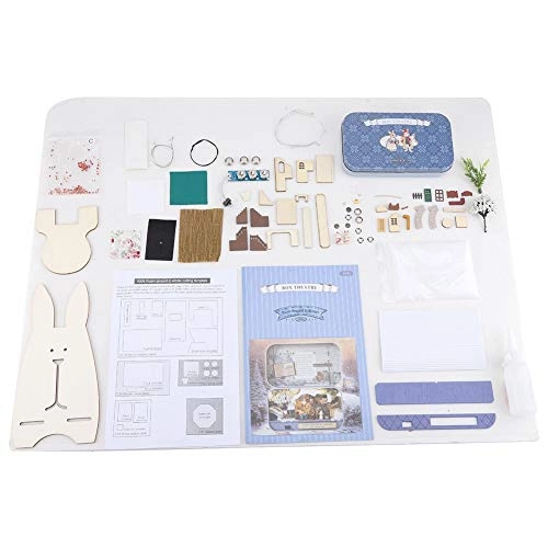 Miniature Wooden House - LED Light DIY