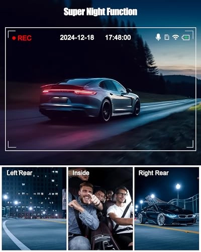 4 Channels Dashcam - 2560x1440 pixels
