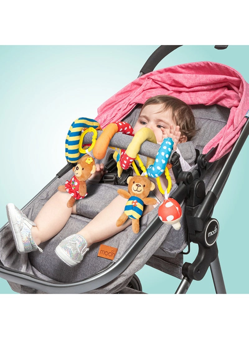 Spiral Activity Hanging Animal Toys - 0 Months Above