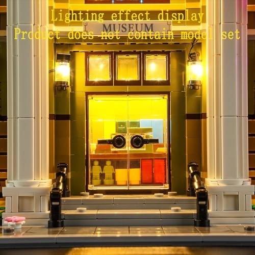 LED Light Kit - Compatible with Lego Natural History Museum Multicolor