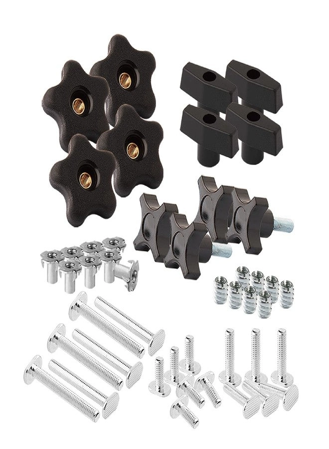 Powertec 71174V T Track Knob Kit - 5/16-18