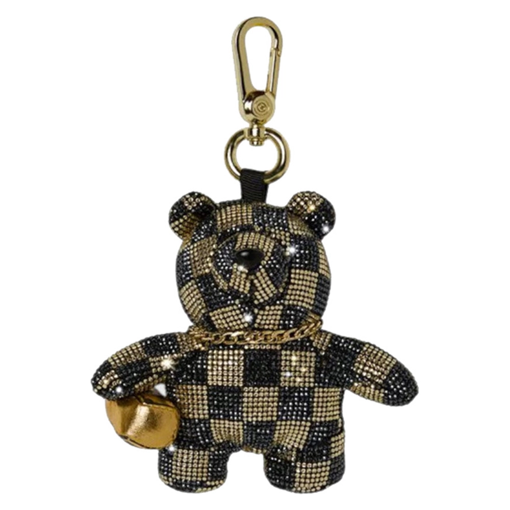 Sprayground Gold Diamond Tear Bear Cub Keychain - MULTI 9 x 4 x 1 cm
