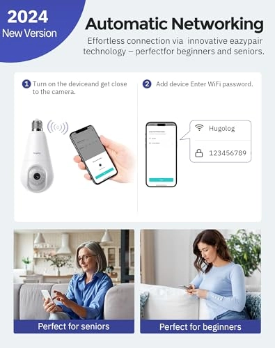 Outdoor Indoor Security Camera 3K