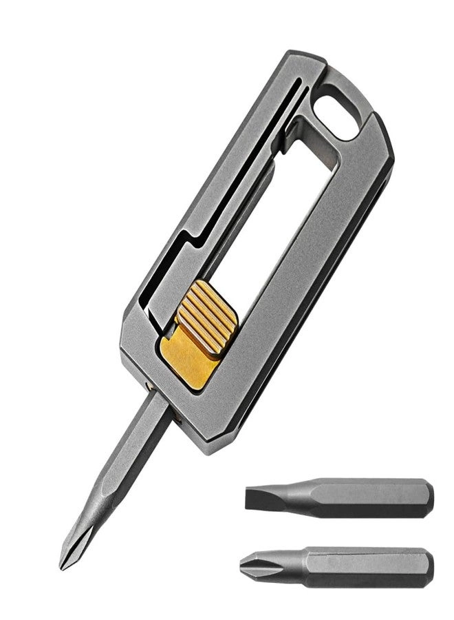 MiOYOOW Magnetic Titanium Slotted and Phillips Screwdriver