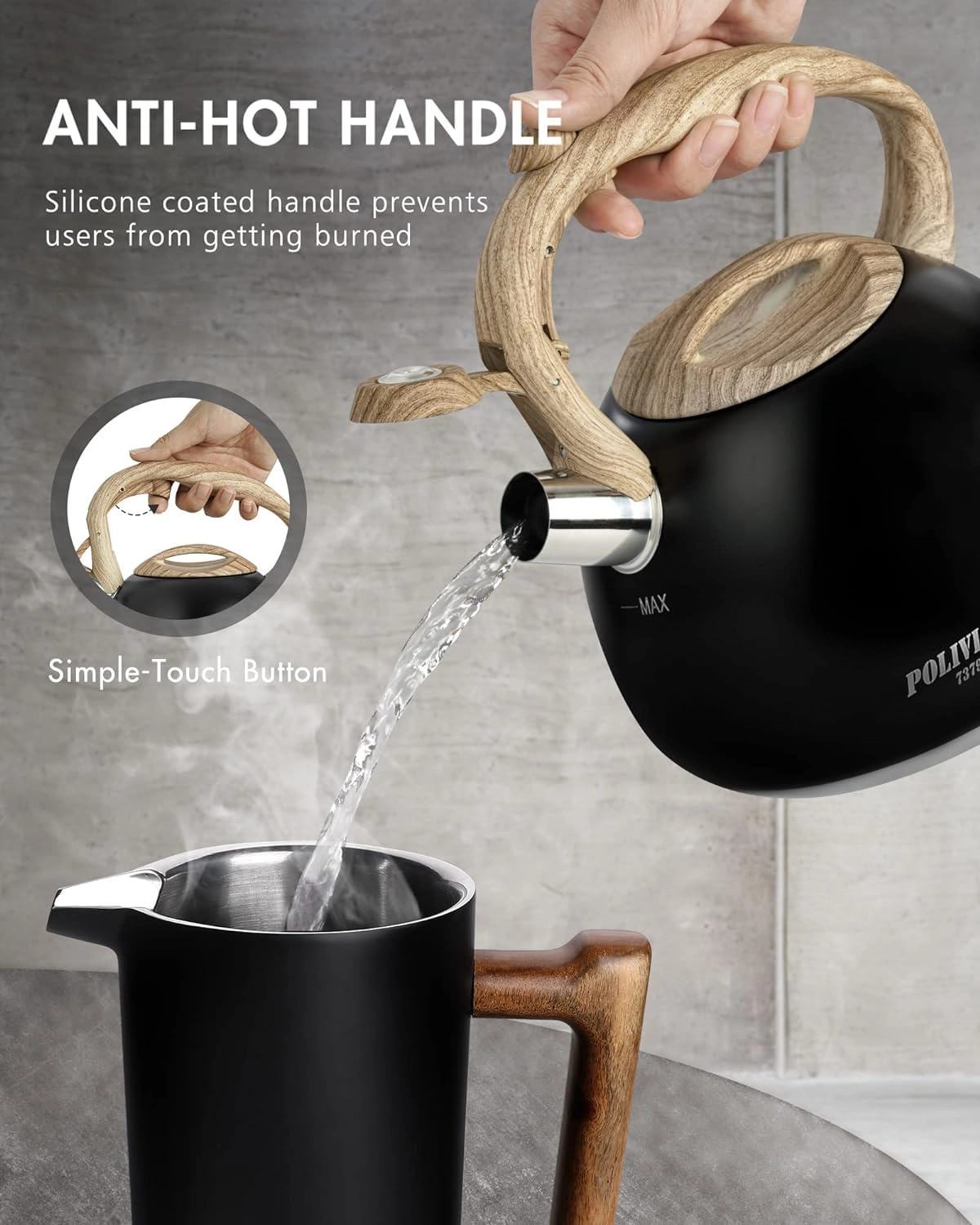 Stove Top Kettle - 2.7L