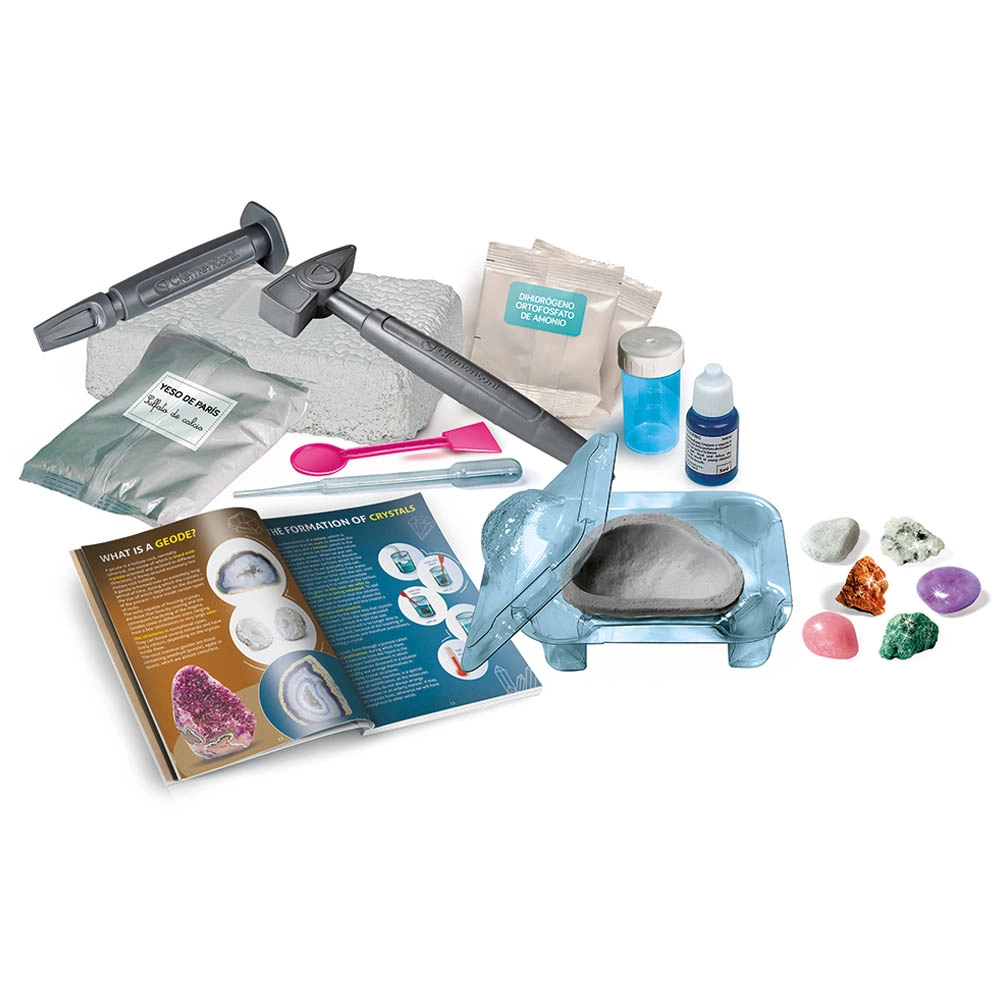 Science & Play Minerals & Geodes Kit Earth Science - 8 years+