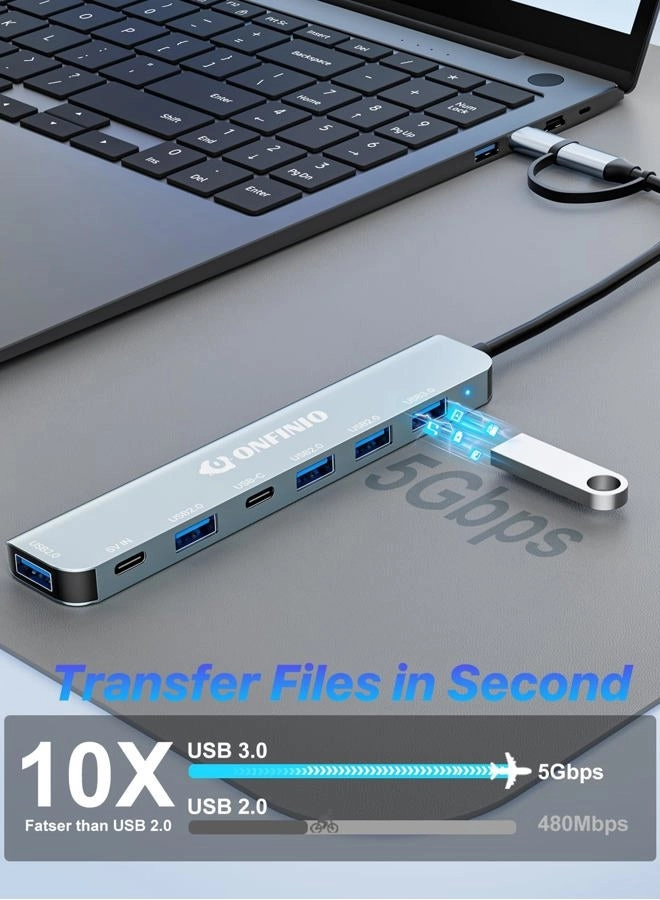 7-Port USB Hub - PC