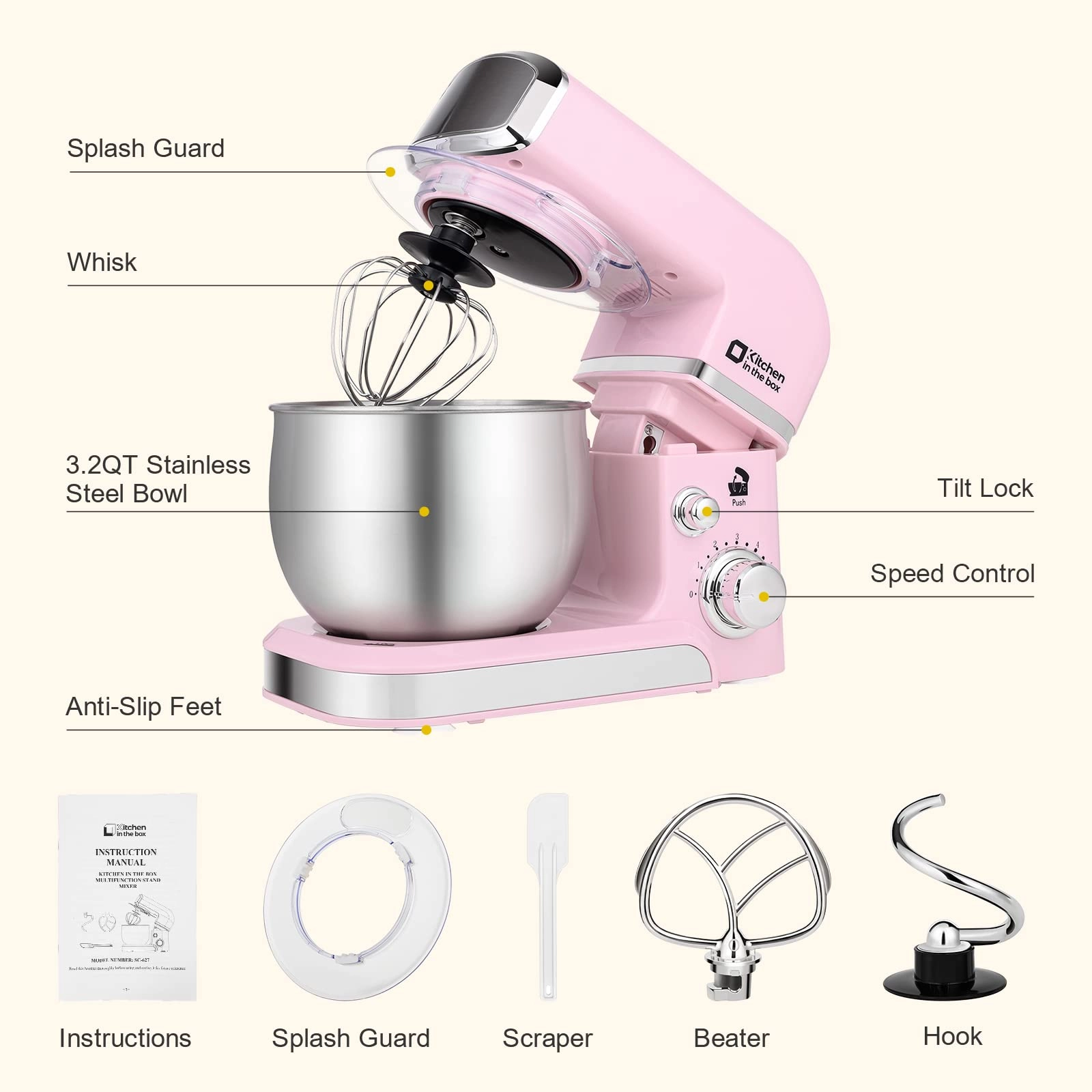 Stand Mixer - 3L 300W