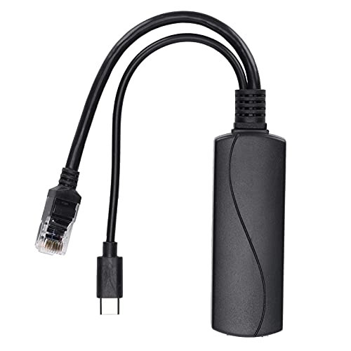 POE Splitter - DC37-57V One Output RJ45 Crystal Head IEEE 802.3 af 10/100M