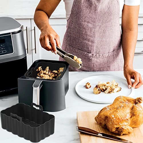 Air Fryer Silicone Pot - silicone 2 Pcs